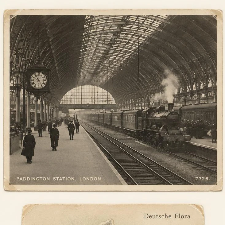 Paddington Station Train Shed — RPPC
