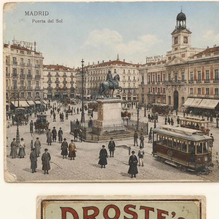 Madrid, Puerta del Sol and Tram