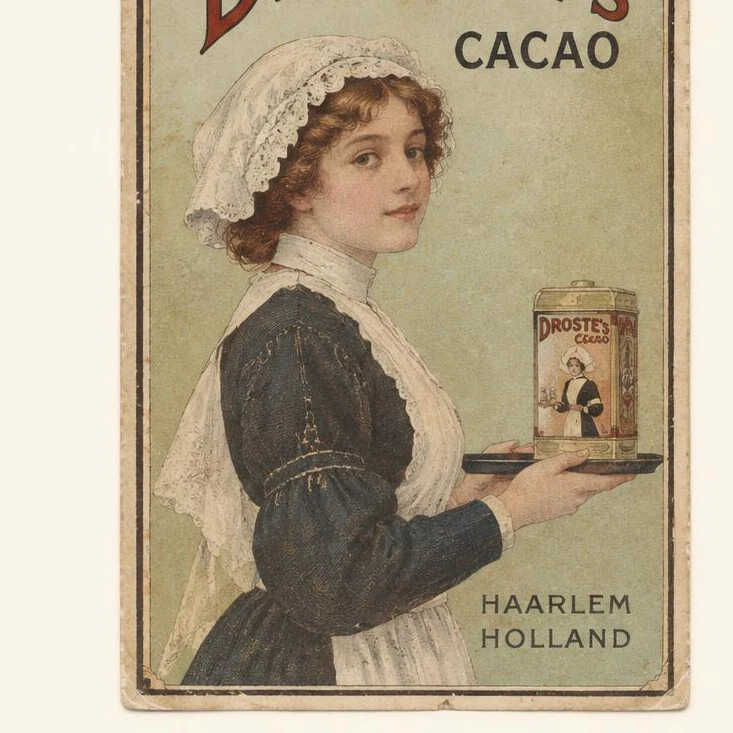 Droste Cacao, Haarlem — Trade Card