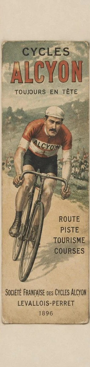 Cycles Alcyon Racing Card