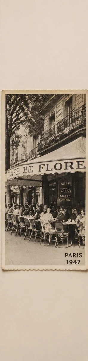 Paris Café Terrace — RPPC